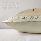 Baha Ranch Vintage Rodeo Stamp Throw Pillow Made in America - Qu!rk Boutique