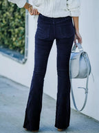 Corduroy Flare Pants - Qu!rk Boutique