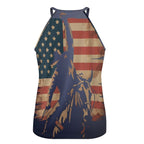 Baha Ranch American Cowboy Tank Top - Qu!rk Boutique