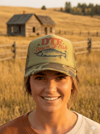 Down To Fish Trucker Hat - Qu!rk Boutique