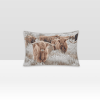 Baha Ranch Highland Herd Pillowcase Made in America - Qu!rk Boutique