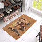 How Bout Them Cowboys Floor Mat 30" x 18" Made in America - Qu!rk Boutique