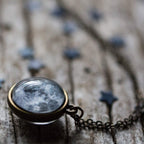 Double Sided Moon Necklace - Qu!rk Boutique