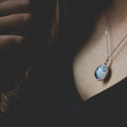 Double Sided Moon Necklace - Qu!rk Boutique