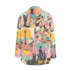 Baha Ranch Retro Pop Western Collage Blazer - Qu!rk Boutique