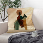 Cowboy Custom Pillow Case 18x18inch Made In America - Qu!rk Boutique