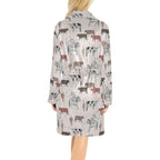 Cattle Drive Women's Western Bath Robe - Qu!rk Boutique