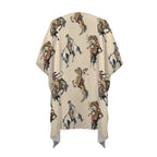 Baha Ranch Vintage Cowgirl Duster Kimono Coverup - Qu!rk Boutique