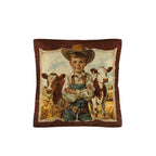 Vintage Cowboy Pillow Case Made in America - Qu!rk Boutique