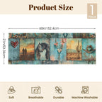 Baha Ranch Turquoise Dreams Body Pillow Cover Made in America - Qu!rk Boutique