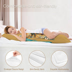 Baha Ranch Floral Longhorn Body Pillow Made in America - Qu!rk Boutique