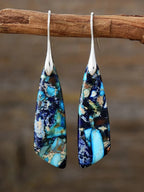 Geometrical Shape Dangle Earrings - Qu!rk Boutique