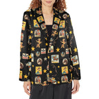 Baha Ranch Vintage Cowgirl Collage Western Blazer - Qu!rk Boutique