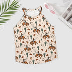 Rodeo Cowboy Western Tank Top - Qu!rk Boutique