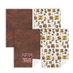 Vintage Cowgirls Set of 4 Kitchen Dish Towels Made in America - Qu!rk Boutique