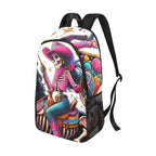 Skeleton Cowgirl Backpack - Qu!rk Boutique