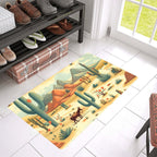 Desert Oasis Floor Mat 30" x 18" Made in America - Qu!rk Boutique