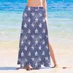 Baha Ranch Patriotic Stars Beach Coverup Skirt - Qu!rk Boutique