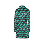 Turquoise Cowgirl Hat Women's Western Bath Robe - Qu!rk Boutique