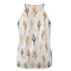 Baha Ranch Cactus Western Tank Top - Qu!rk Boutique