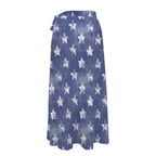 Baha Ranch Patriotic Stars Beach Coverup Skirt - Qu!rk Boutique