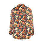 Baha Ranch Colores De Mexico Roses & Guitars Floral Blazer - Qu!rk Boutique
