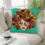 Disco Girl Pillow Case Made In America - Qu!rk Boutique