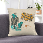 Baha Ranch The Last Roundup Throw Pillow Cover Made in America