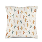Cactus Velvety Soft Throw Pillow Case Made in America - Qu!rk Boutique