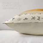 Baha Ranch Vintage Rodeo Stamp Throw Pillow Made in America - Qu!rk Boutique