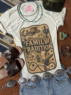 Family Tradition Graphic Tee - Qu!rk Boutique