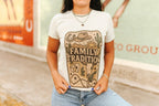 Family Tradition Graphic Tee - Qu!rk Boutique