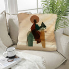 Cowboy Custom Pillow Case 18x18inch Made In America - Qu!rk Boutique