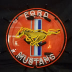 Ford Mustang Car Logo Neon Signs - Qu!rk Boutique