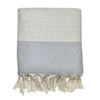Diamond Stripe Turkish Throw - Qu!rk Boutique
