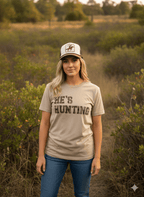 He's Hunting Graphic Tee - Qu!rk Boutique