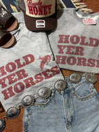 Hold Yer Horses Graphic Tee - Qu!rk Boutique