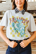 Howdy Cowgirl Graphic Tee - Qu!rk Boutique