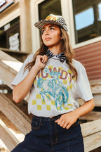 Howdy Cowgirl Graphic Tee - Qu!rk Boutique