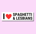 I Love Spaghetti & Lesbians - Qu!rk Boutique
