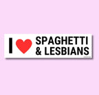 I Love Spaghetti & Lesbians - Qu!rk Boutique