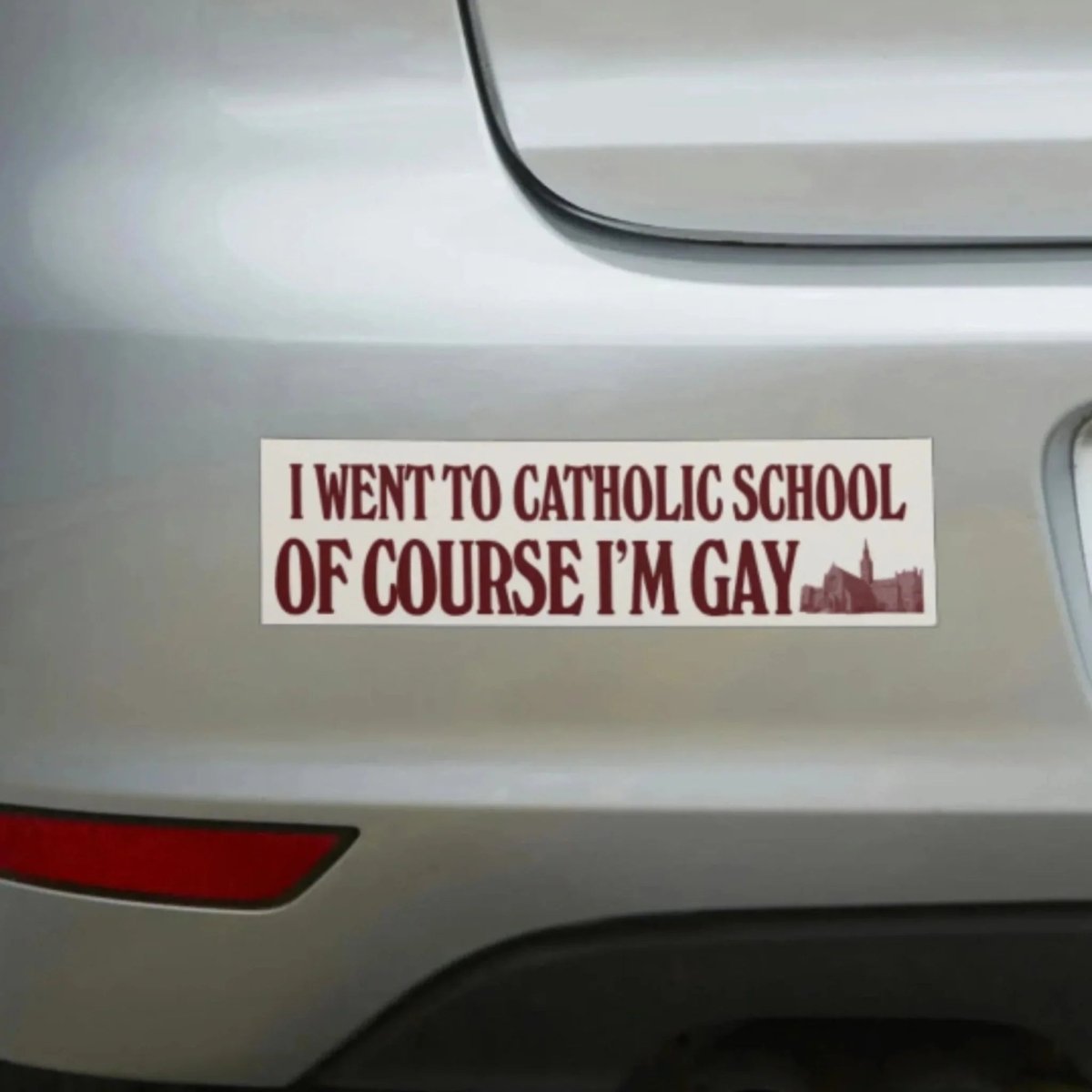 I Went to Catholic School, Of Course I'm Gay - Qu!rk Boutique