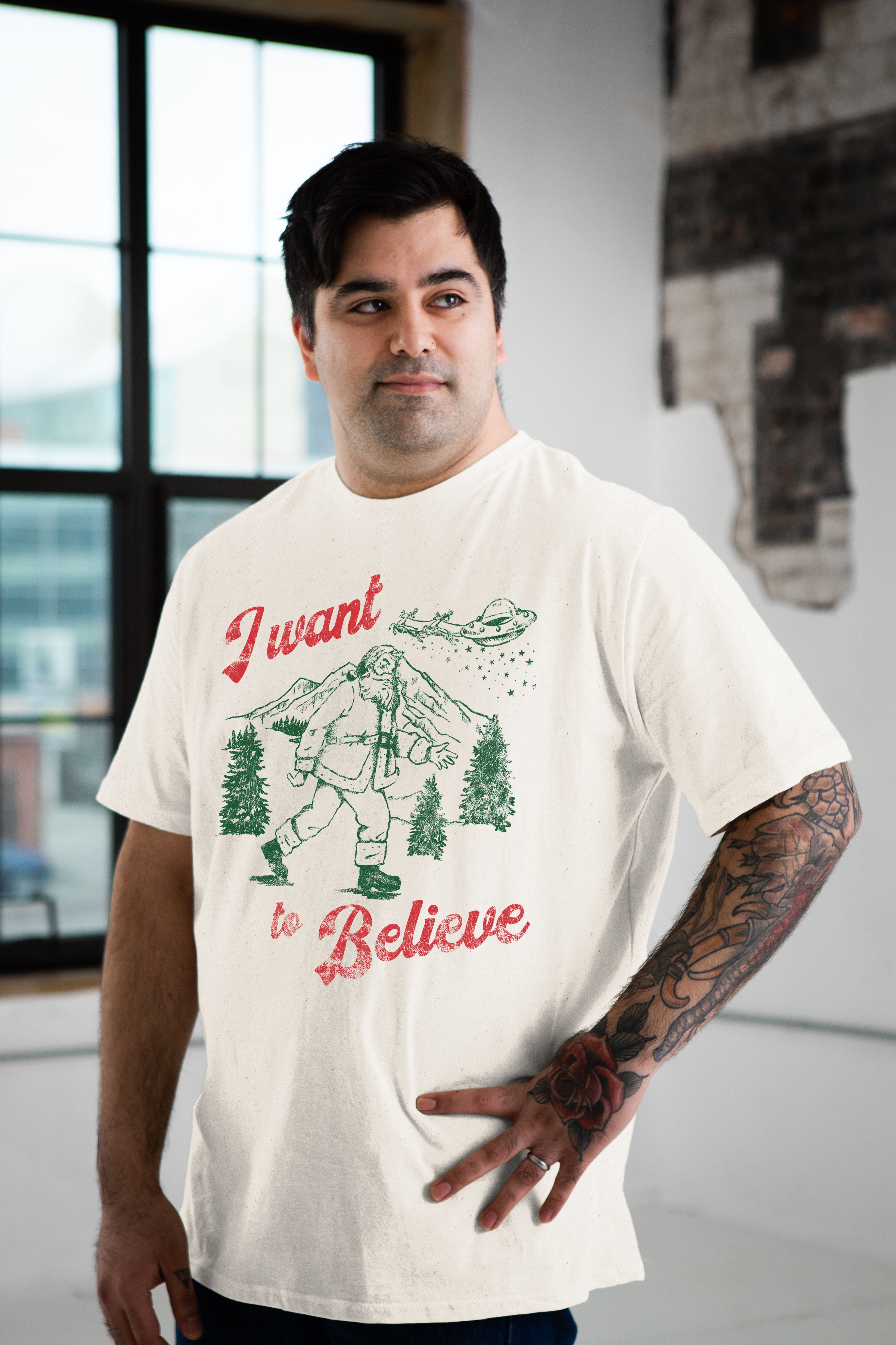 I Want to Believe Unisex Eco-Cotton Tee