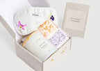 Green Lemon Candle Spa Gift Box, Relaxing Package with Shower steamers and Eye Mask - Qu!rk Boutique