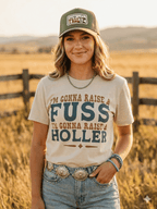 I'm Gonna Raise A Fuss Graphic Tee - Qu!rk Boutique
