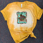 Let er Buck - Cowboy & Bronc w/ Leopard & Serape