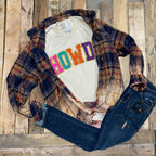 Howdy w/ Glitter Print