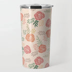 Warm Floral Travel Mug - Qu!rk Boutique