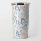 Blue Butterfly Travel Mug - Qu!rk Boutique