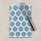Blue Tile Tea Towel - Qu!rk Boutique